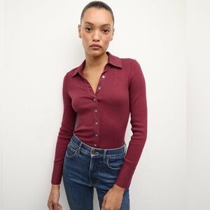 Veronica Beard ribbed top